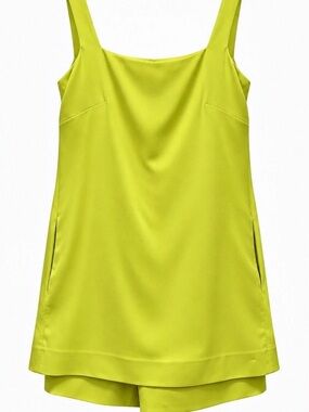 Valentino Flash Green Sleeveless Romper